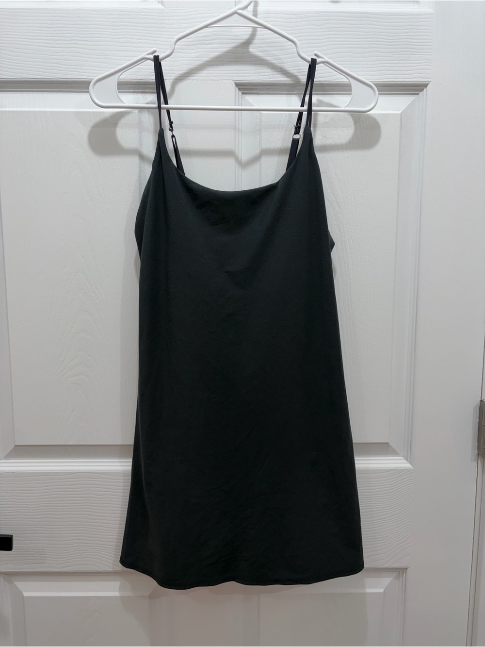 Abercrombie & Fitch Women’s Black Solid Athletic Dress Spaghetti Strap S